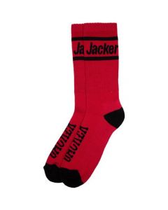Jacker Socks After Logo Red